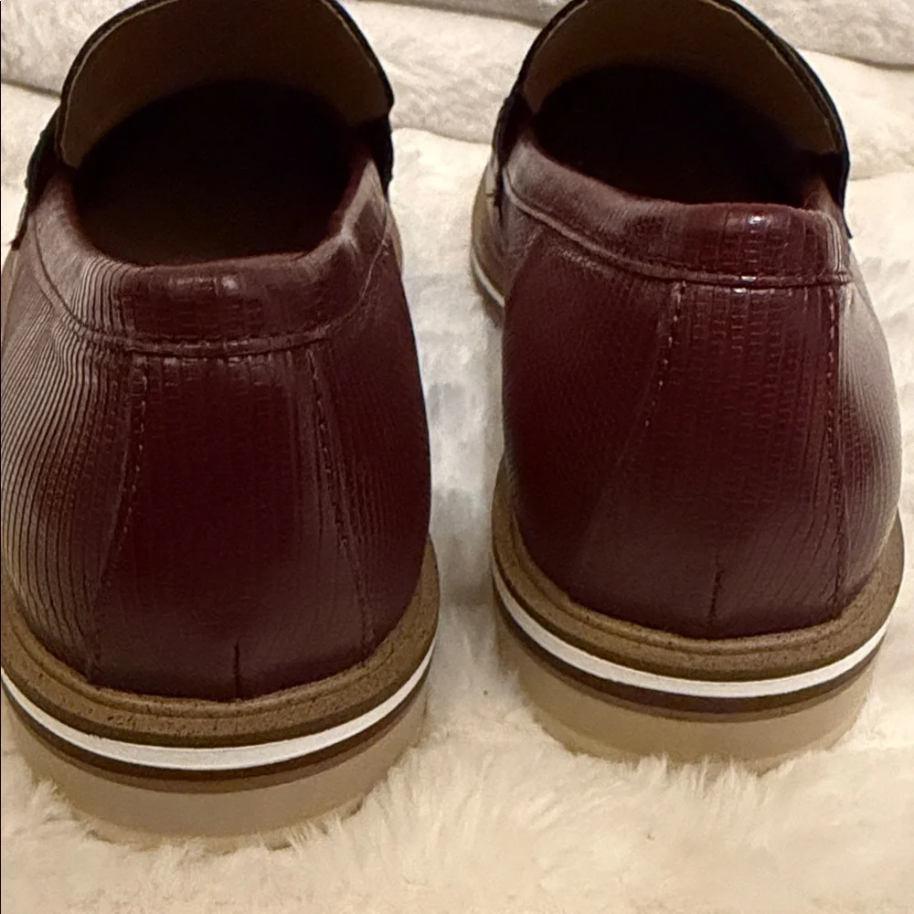 Me Too Burgundy Loafers